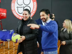 Nunes exalta Tandara em reinauguração do COTP: 'Exemplo de esportista'