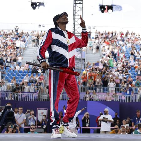 Snoop Dogg na disputa do feminino no breaking dance das Olimpíadas 2024