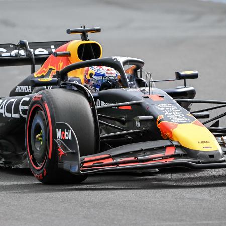 MAx Verstappen, da Red Bull, durante treino classificatório do GP da Austrália de F1 - Paul Crock / AFP