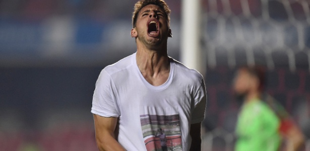 Argentino Jonathan Calleri terminou a Libertadores com nove gols marcados - Mauro Horita/AGIF