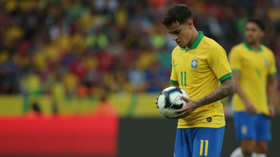 Philippe Coutinho será um dos protagonistas da seleção brasileira no torneio continental - Guilherme Hahn/AGIF