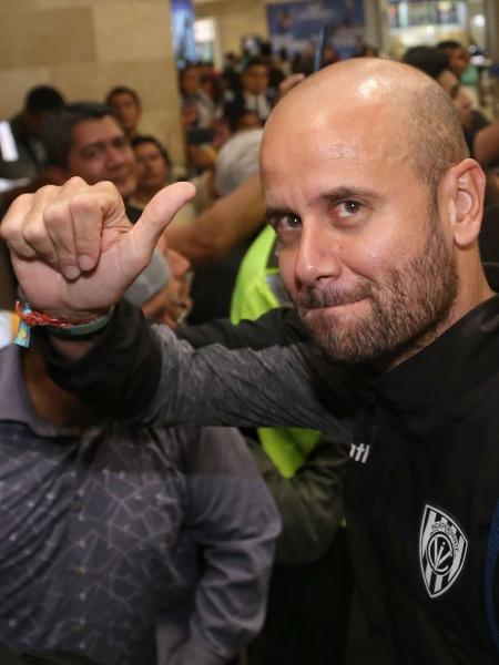 Miguel Ángel Ramírez, técnico do Independiente del Valle - Cristina Vega Rhor/AFP
