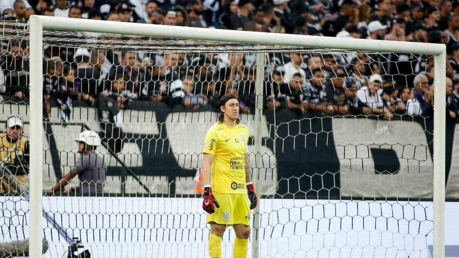 Cássio é a referência técnica do Corinthians de Vítor Pereira para o confronto com o Santos  - Rodrigo Coca/ Ag. Corinthians 