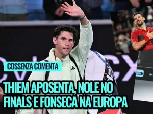 Cossenza Comenta: Djokovic no Finals, Fonseca na Europa e Thiem aposenta