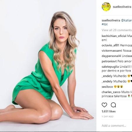 Suelle fez trabalho como modelo - Reprodução/Instagram