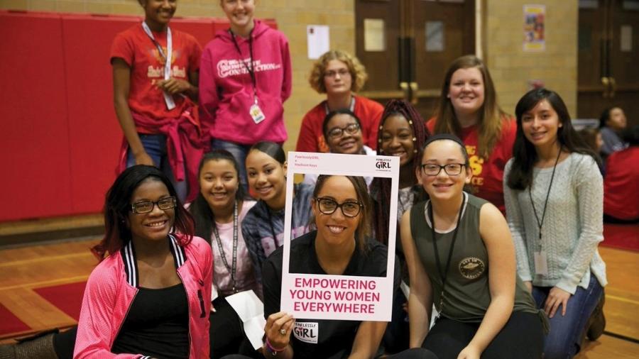 Madison Keys visita garotas e prega igualdade de oportunidades à meninas - Reprodução Instagram