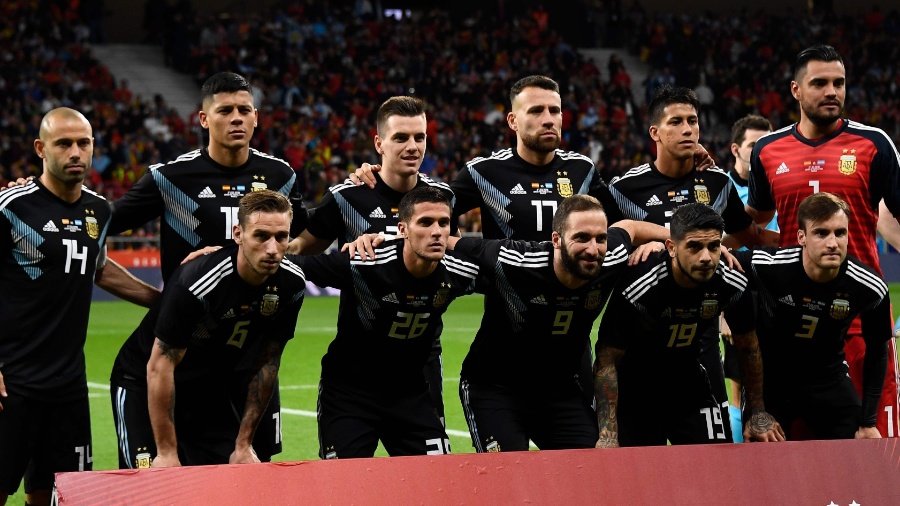 Em seu último amistoso, a Argentina acabou goleada por 6 a 1 pela Espanha - GABRIEL BOUYS/AFP