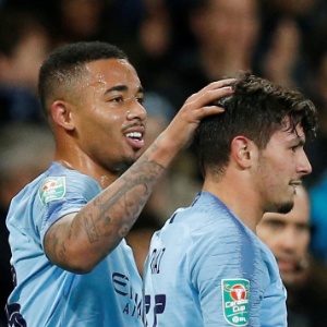 Brahim Díaz Manchester City Gabriel Jesus - REUTERS/Andrew Yates - REUTERS/Andrew Yates