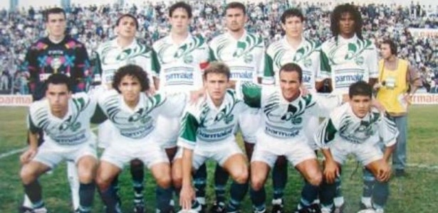 John Tréllez (ultimo à direita em pé) pelo Juventude em 1996 - Divulgação - Divulgação
