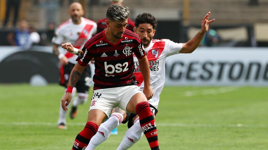 Flamengo bateu o River Plate de virada na final da Libertadores - REUTERS/Pilar Olivares