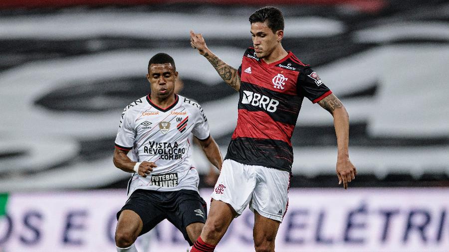 Lance de Flamengo x Athletico-PR, pelo Brasileiro da última temporada - André Mourão/Foto FC/UOL