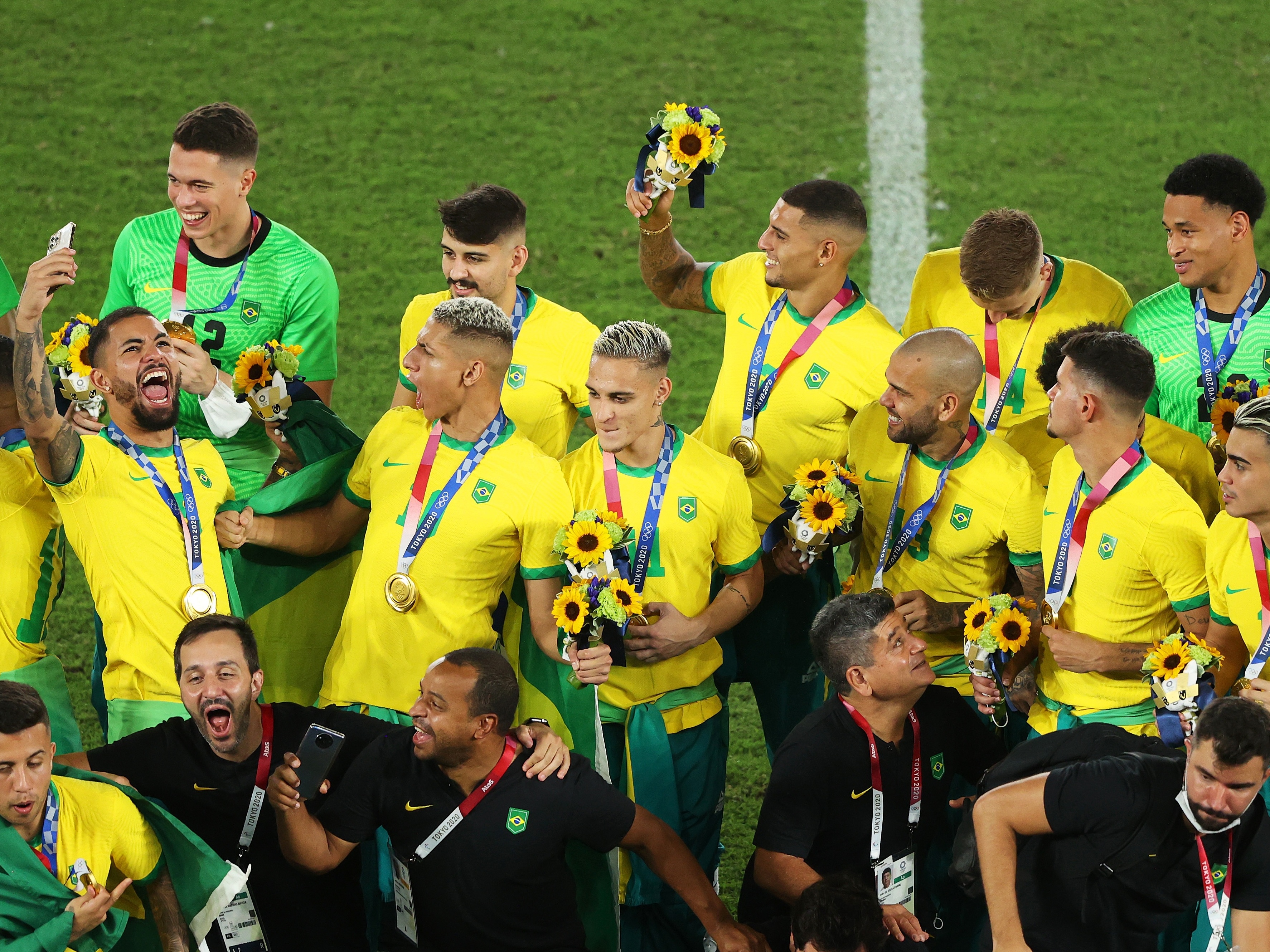 Seleção de futebol, Final de futebol dos Jogos Olímpicos de…