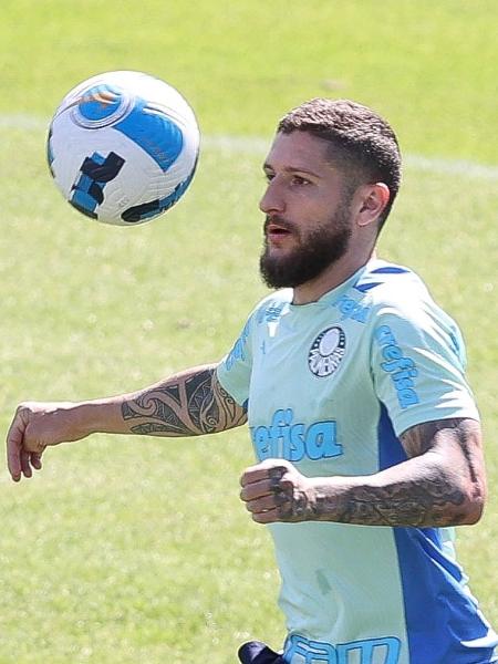 Ze Raphael Zé Rafael comemora renovação com o Palmeiras até 2025