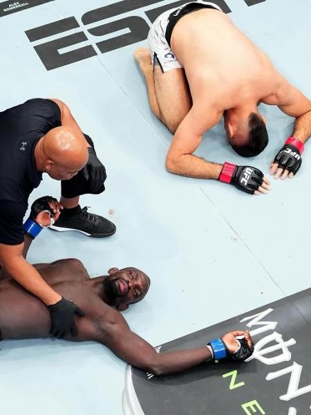 Vicente Luque finalizou Themba Gorimbo em menos de um minuto - Divulgação/UFC