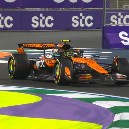 Lando Norris foi o mais rápido da sexta-feira na Arábia Saudita Lando Norris foi o mais rápido da sexta-feira na Arábia Saudita