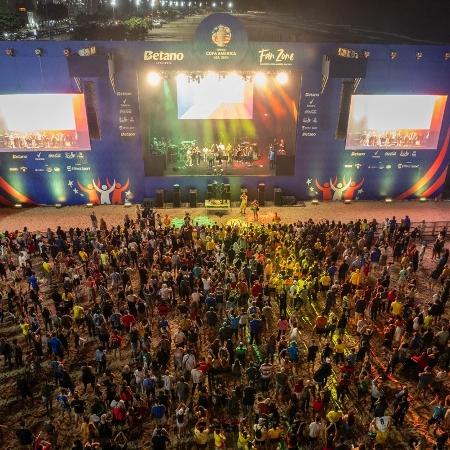 Arena Betano terá capacidade para 10 mil pessoas e shows gratuitos na praia de Copacabana durante Copa do Mundo de Clubes - Divulgação / Betano