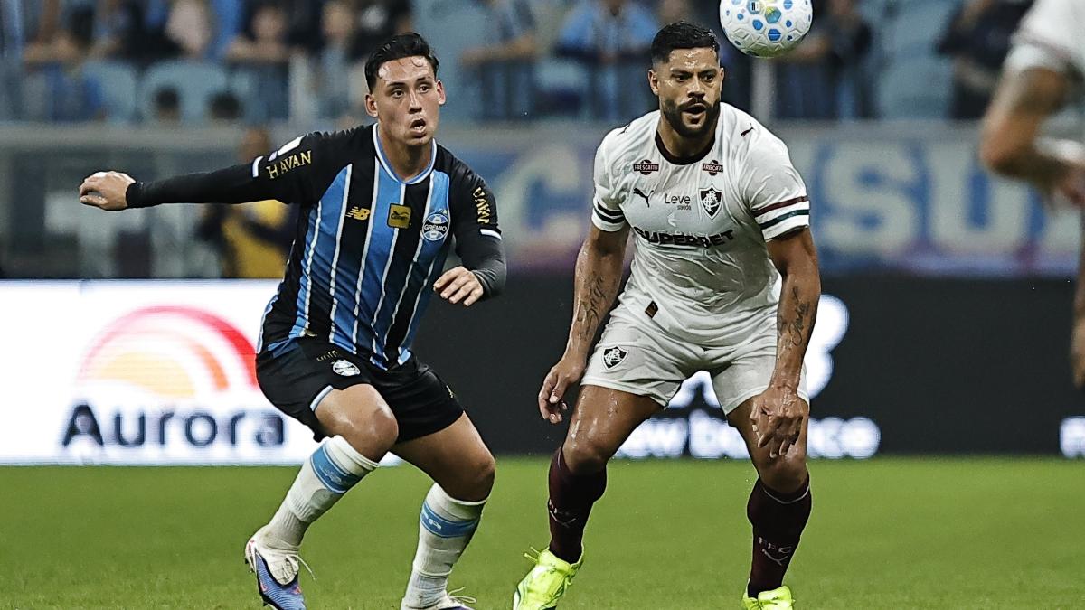 Hulk desencanta, mas estreante salva Grêmio em empate contra Fluminense