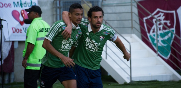 Cícero marcou um gol e deu passe para outro na vitória sobre o Figueirense, no último domingo - Nelson Perez/Fluminense FC