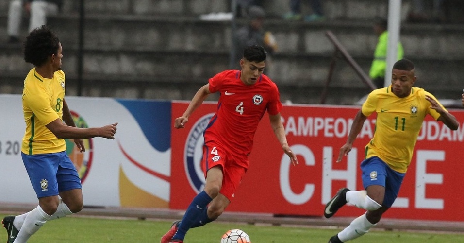 Sul-Americano Sub-20: Com um a mais, Brasil para no Chile 