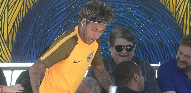 Neymar e Datena - Francisco Cepeda/AgNews - Francisco Cepeda/AgNews