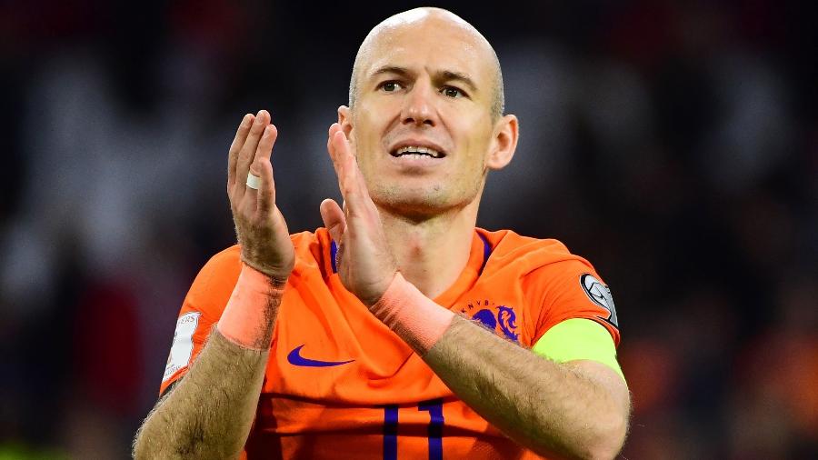 Vice-campeão mundial em 2010, Robben deixou o futebol em julho do ano passado, aos 35 anos - EMMANUEL DUNAND/AFP