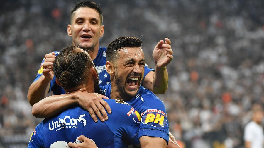 Com boa recordação da Arena Corinthians, Cruzeiro volta ao palco do hexa para tentar sair da degola no Brasileiro - NELSON ALMEIDA/AFP