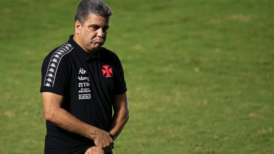 Técnico do Vasco, Marcelo Cabo achou o empate em 1 a 1 com o Fluminense injusto - Jorge Rodrigues/AGIF