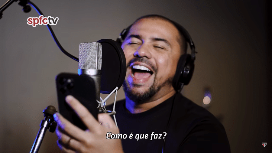 Xand Avião gravou versão especial de "Feliz Demais" em homenagem ao São Paulo - Reprodução