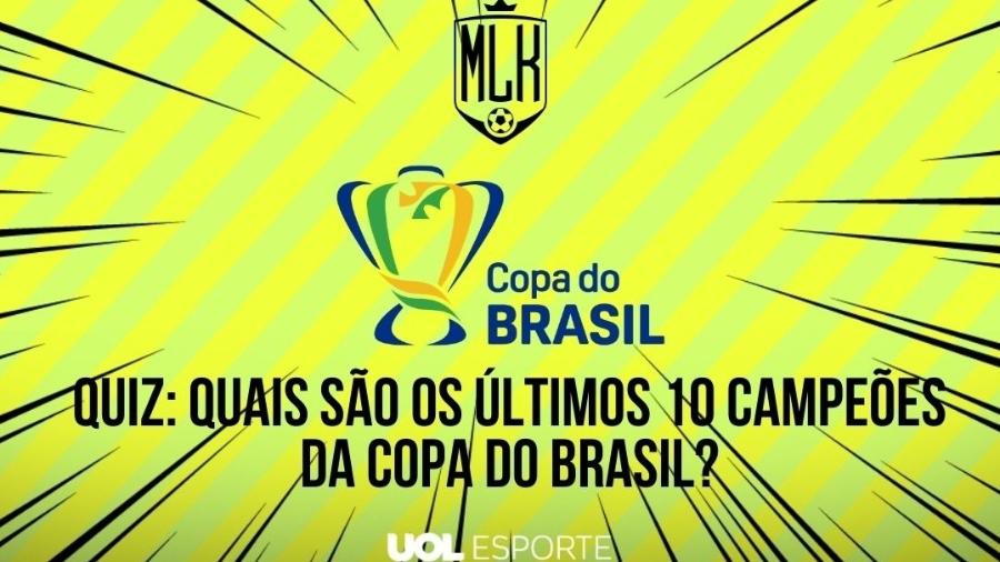 Copa do Brasil: Faça o quiz e veja se você acerta os últimos 10 campeões da competição  - Arte/UOL