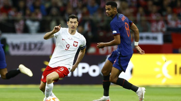 Lewandowski failed to stand out in the first stage of the European duel - ANP via Getty Images - ANP via Getty Images