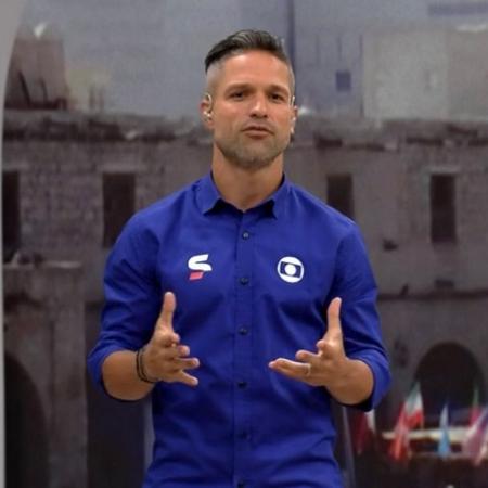 Diego Ribas tem atuado como comentarista da TV Globo na Copa do Mundo - Reprodução/TV Globo