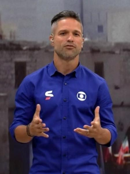 Diego Ribas tem atuado como comentarista da TV Globo na Copa do Mundo - Reprodução/TV Globo