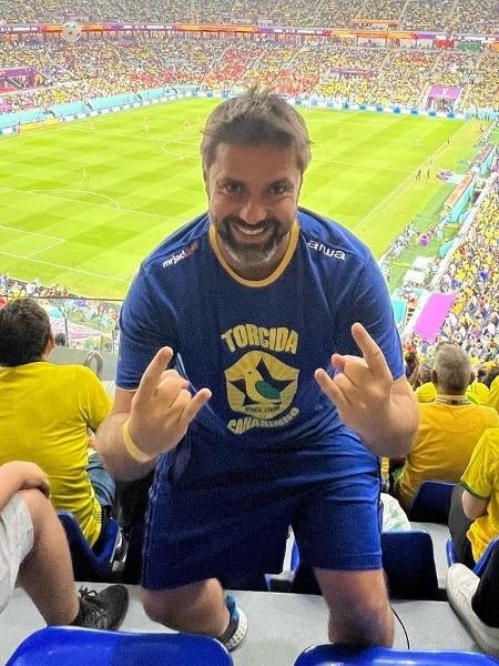 Fábio Rabin está no Qatar para assistir à Copa do Mundo - Reprodução/Instagram