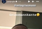 Fora da Copa, Pogba compara Griezmann a Kanté - Reprodução/Instagram