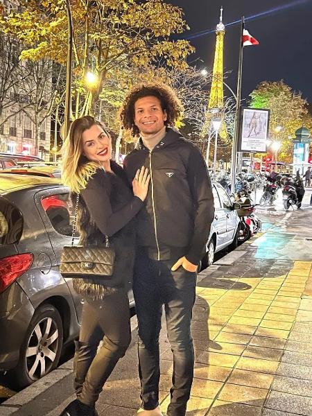 Amanda Arão e Willian Arão, ex-Flamengo e atualmente no Fenerbahçe - Foto: Reprodução / Instagram