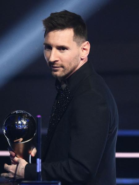 Messi recebeu pela 7ª vez o prêmio de melhor do mundo no Fifa The Best - FRANCK FIFE / AFP