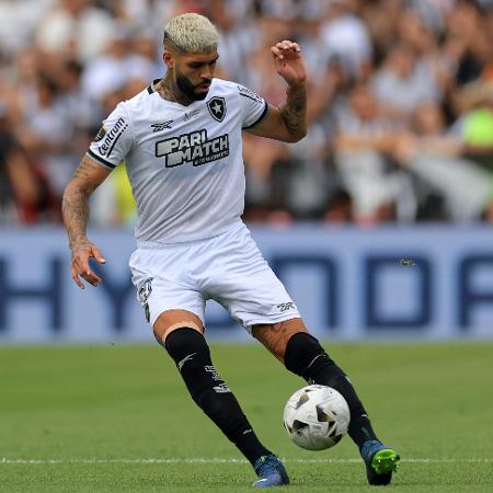 Alexander Barboza em ação durante final da Libertadores entre Atlético-MG e Botafogo - Buda Mendes/Getty Images