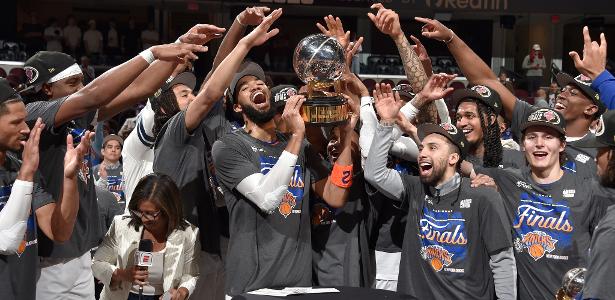 New York Knicks completa 'varrida' sobre o Cleveland Cavaliers e avança às finais da NBA