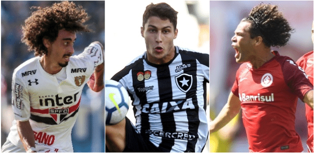 Botafogo e Inter conversam para tentar negociação envolvendo Valdívia, Marcinho e Camilo - Montagem/UOL