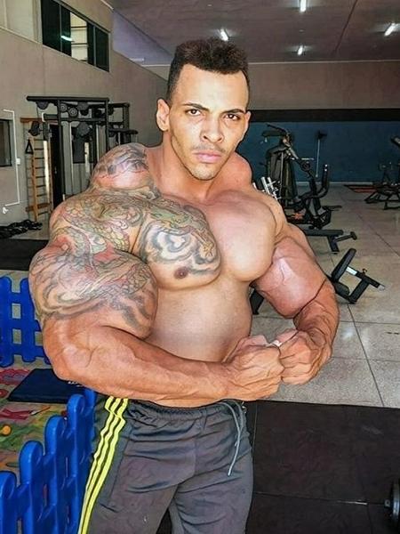 Romário Alves, o Hulk brasileiro - Reprodução/Instagram