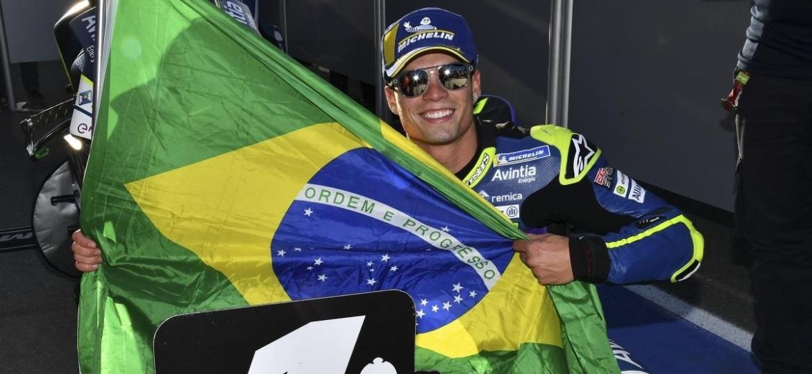Eric Granado fez dobradinha na etapa de Valência da MotoE - Divulgação/MotoGP