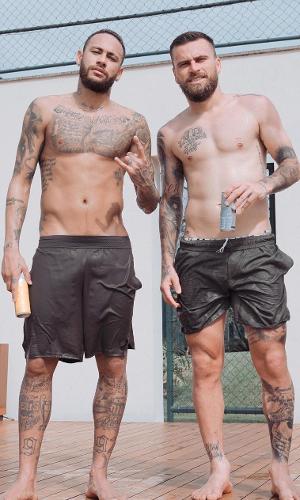 Neymar e Lucas Lima