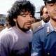 Diego Maradona, ex-jogador do Napoli, foi preso na Itália, acusado de uso de cocaína em 5 de setembro de 1989 - Franco Origlia/Getty Images