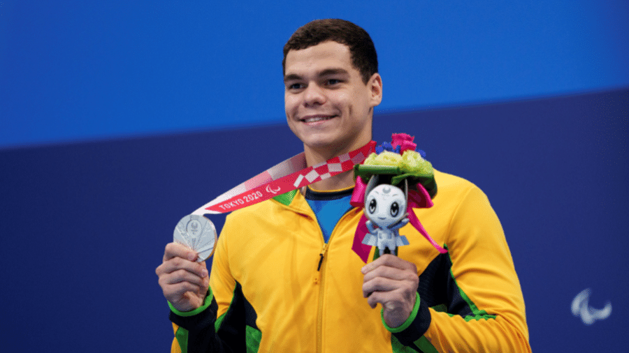 Gabriel Bandeira conquistou mais uma medalha nas Paralimpíadas 2020 - OIS/Thomas Lovelock