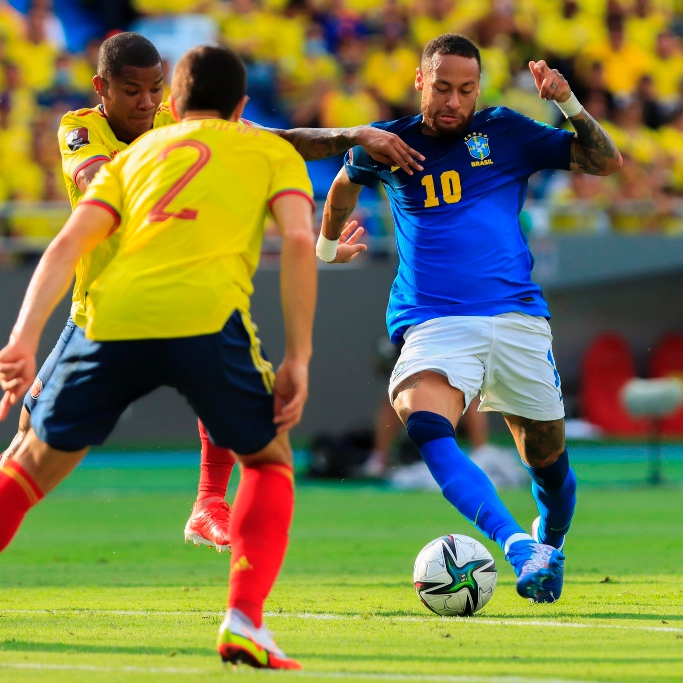 Colômbia x Brasil pelas Eliminatórias da Copa do Mundo: onde assistir e  possíveis escalações - NSC Total