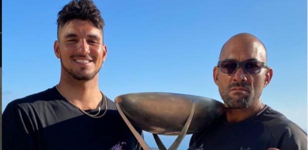 Preparador de Medina cria treino online com mesmos exercícios do surfista