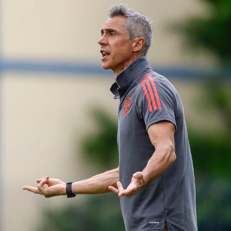 Paulo Sousa no jogo contra o Madureira - Marcelo Cortes / Flamengo