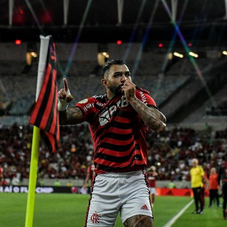 Gabigol, do Flamengo, pode conquistar 10º título com o clube. - Thiago Ribeiro/AGIF
