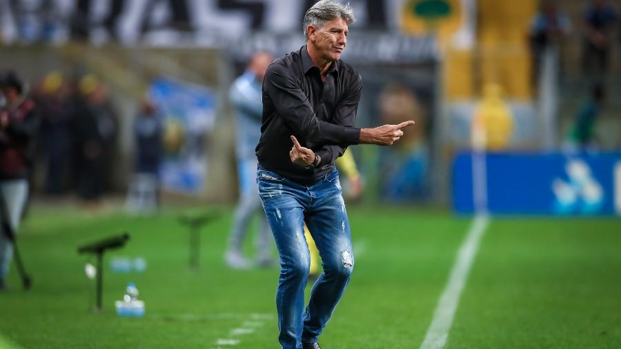 O Grêmio de Renato Gaúcho busca confirmar acesso o quanto antes - Lucas Uebel/Gremio FBPA