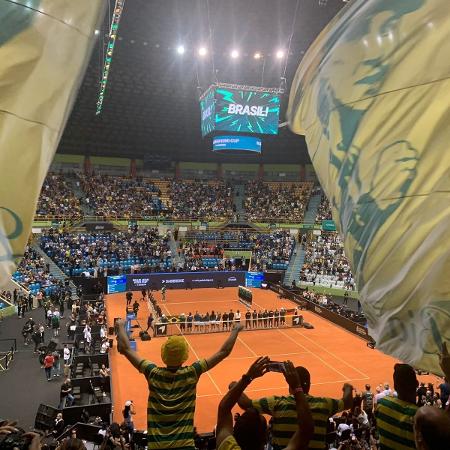 Movimento Verde Amarelo incentiva Brasil na Copa BJK de tênis - MVA/Divulgação